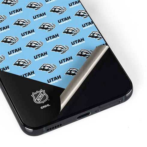 NHL Utah Mammoth Logo Pattern Galaxy S22 Plus Skin